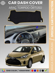 TOYOTA YARİS (2014-2019) Uyumlu Torpido Örtüsü Araca Özel Ön Göğüs Koruma