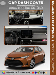 TOYOTA COROLLA (2019+) Uyumlu Torpido Örtüsü Araca Özel Ön Göğüs Koruma