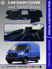 FORD TRANSİT V363 (2014-2019) Uyumlu Torpido Örtüsü Araca Özel Ön Göğüs Koruma