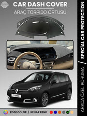 RENAULT SCENIC 3 (2009-2016) Uyumlu Torpido Örtüsü Araca Özel Ön Göğüs Koruma