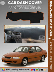 TOYOTA COROLLA E110 (1998-2002) Uyumlu Torpido Örtüsü Araca Özel Ön Göğüs Koruma