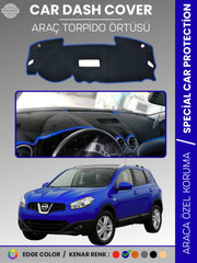 NİSSAN QASHQAİ J10 (2007-2013) Uyumlu Torpido Örtüsü Araca Özel Ön Göğüs Koruma
