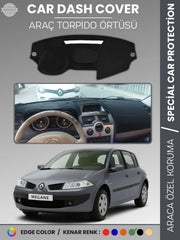 RENAULT MEGANE 2 NAVİGASYONSUZ (2003-2009) Uyumlu Torpido Örtüsü Araca Özel Ön Göğüs Koruma