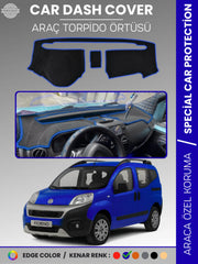 FIAT FİORİNO (2007-2024) Uyumlu Torpido Örtüsü Araca Özel Ön Göğüs Koruma