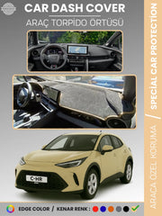 Toyota CHR (2024+) Uyumlu Torpido Örtüsü Araca Özel Ön Göğüs Koruma