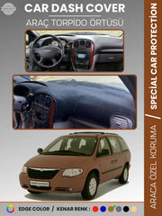 CHRYSLER GRAND VOYAGER (2002-2006) Uyumlu Torpido Örtüsü Araca Özel Ön Göğüs Koruma
