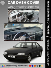 PEUGEOT 405 (1987-1992) Uyumlu Torpido Örtüsü Araca Özel Ön Göğüs Koruma