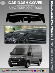 PEUGEOT BOXER (2017-2021) Uyumlu Torpido Örtüsü Araca Özel Ön Göğüs Koruma