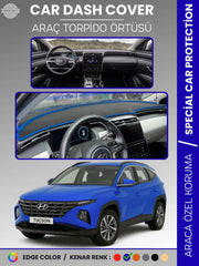 HYUNDAI TUCSON NX4 (2021-2024) Uyumlu Torpido Örtüsü Araca Özel Ön Göğüs Koruma