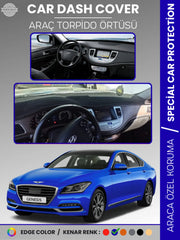 HYUNDAI GENESIS BH KASA (2008-2014) Uyumlu Torpido Örtüsü Araca Özel Ön Göğüs Koruma