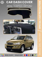 SSANGYONG KYRON (2005-2015) Uyumlu Torpido Örtüsü Araca Özel Ön Göğüs Koruma