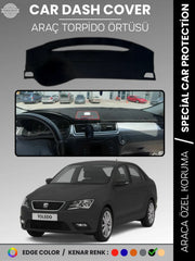 SEAT TOLEDO (2013-2017) Uyumlu Torpido Örtüsü Araca Özel Ön Göğüs Koruma