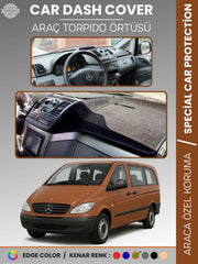 MERCEDES VITO / VIANO W639 (2003-2014) Uyumlu Torpido Örtüsü Araca Özel Ön Göğüs Koruma