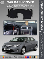 TOYOTA AVENSIS T27 (2009-2018) Uyumlu Torpido Örtüsü Araca Özel Ön Göğüs Koruma