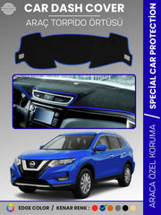 NISSAN X-TRAIL T32 (2014-2021) Uyumlu Torpido Örtüsü Araca Özel Ön Göğüs Koruma