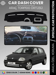 RENAULT CLIO 2 AIRBAGSIZ (2001-2012) Uyumlu Torpido Örtüsü Araca Özel Ön Göğüs Koruma