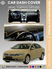 VOLKSWAGEN PASSAT B7 (2010-2015) Uyumlu Torpido Örtüsü Araca Özel Ön Göğüs Koruma