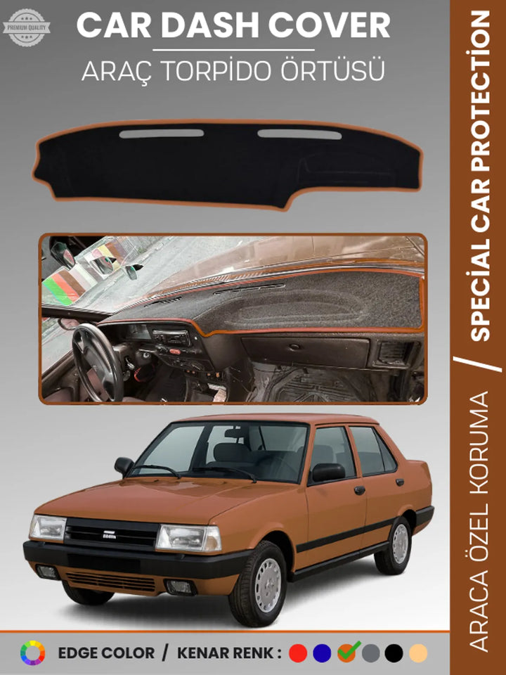 TOFAŞ DOĞAN SLX / ŞAHİN SLX (1993-2002) Uyumlu Torpido Örtüsü Araca Özel Ön Göğüs Koruma