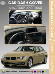 Bmw F30 (2013-2019) Uyumlu Torpido Örtüsü Araca Özel Ön Göğüs Koruma