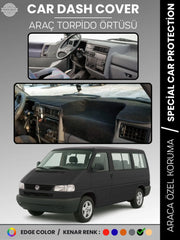 VOLKSWAGEN TRANSPORTER T4 (1990-2003) Uyumlu Torpido Örtüsü Araca Özel Ön Göğüs Koruma