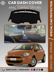 FIAT PUNTO GRANDE (2005-2018) Uyumlu Torpido Örtüsü Araca Özel Ön Göğüs Koruma