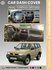 NISSAN TERRANO 2 R20 (1993-2006) Uyumlu Torpido Örtüsü Araca Özel Ön Göğüs Koruma