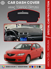 MAZDA 3 (2003-2009) Uyumlu Torpido Örtüsü Araca Özel Ön Göğüs Koruma