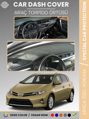 TOYOTA AURİS (2012-2019) Uyumlu Torpido Örtüsü Araca Özel Ön Göğüs Koruma