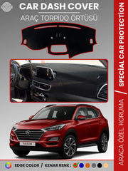 HYUNDAİ TUCSON (2018+) Uyumlu Torpido Örtüsü Araca Özel Ön Göğüs Koruma