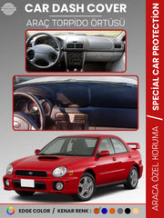 SUBARU IMPREZZA (1998-2000) Uyumlu Torpido Örtüsü Araca Özel Ön Göğüs Koruma