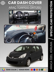 NISSAN NOTE E12 (2013-2020) Uyumlu Torpido Örtüsü Araca Özel Ön Göğüs Koruma
