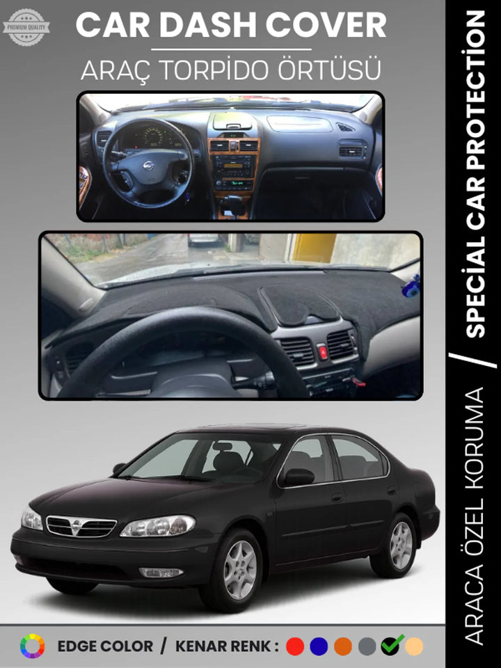 NISSAN MAXIMA A33 (2000-2003) Uyumlu Torpido Örtüsü Araca Özel Ön Göğüs Koruma