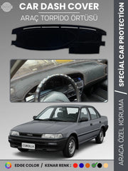 TOYOTA COROLLA (1988-1991) Uyumlu Torpido Örtüsü Araca Özel Ön Göğüs Koruma
