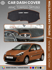 RENAULT CLIO 3 (2009-2014) Uyumlu Torpido Örtüsü Araca Özel Ön Göğüs Koruma