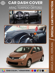 NISSAN NOTE E12 (2013-2020) Uyumlu Torpido Örtüsü Araca Özel Ön Göğüs Koruma