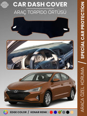 HYUNDAİ ELANTRA (2017-2020) Uyumlu Torpido Örtüsü Araca Özel Ön Göğüs Koruma