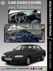 HYUNDAİ SONATA (1993-1998) Uyumlu Torpido Örtüsü Araca Özel Ön Göğüs Koruma