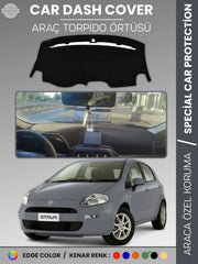 FIAT PUNTO GRANDE (2005-2018) Uyumlu Torpido Örtüsü Araca Özel Ön Göğüs Koruma