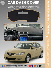 MAZDA 3 (2003-2009) Uyumlu Torpido Örtüsü Araca Özel Ön Göğüs Koruma