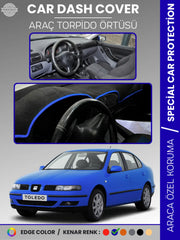 SEAT TOLEDO (1999-2005) Uyumlu Torpido Örtüsü Araca Özel Ön Göğüs Koruma
