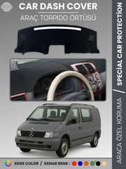 MERCEDES VITO W638 (1996-2003) Uyumlu Torpido Örtüsü Araca Özel Ön Göğüs Koruma