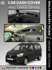 DACIA DOKKER (2012-2020) Uyumlu Torpido Örtüsü Araca Özel Ön Göğüs Koruma