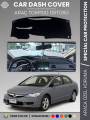 HONDA CIVIC FD6 (2005-2011) Uyumlu Torpido Örtüsü Araca Özel Ön Göğüs Koruma