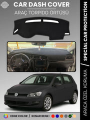 VOLKSWAGEN GOLF 7 (2013-2020) Uyumlu Torpido Örtüsü Araca Özel Ön Göğüs Koruma