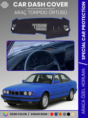 BMW E34 5 SERİSİ AİRBAGSİZ (1988-1996) Uyumlu Torpido Örtüsü Araca Özel Ön Göğüs Koruma