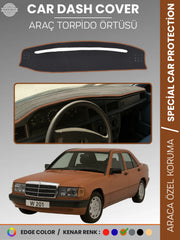 MERCEDES 190E W201 (1982-1993) Uyumlu Torpido Örtüsü Araca Özel Ön Göğüs Koruma