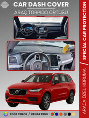 VOLVO XC90 (2015-2024) Uyumlu Torpido Örtüsü Araca Özel Ön Göğüs Koruma