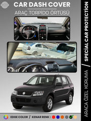 SUZUKI GRAND VİTARA (2006-2012) Uyumlu Torpido Örtüsü Araca Özel Ön Göğüs Koruma