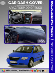 CHRYSLER GRAND VOYAGER (2002-2006) Uyumlu Torpido Örtüsü Araca Özel Ön Göğüs Koruma