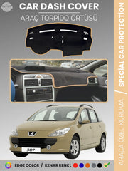 PEUGEOT 307 (2001-2008) Uyumlu Torpido Örtüsü Araca Özel Ön Göğüs Koruma